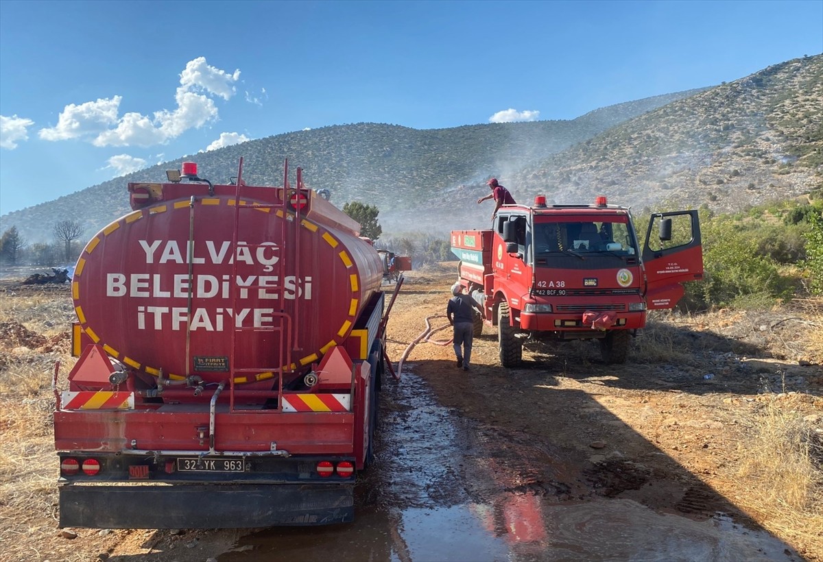 Isparta Orman Yangını Kontrol Altına Alındı