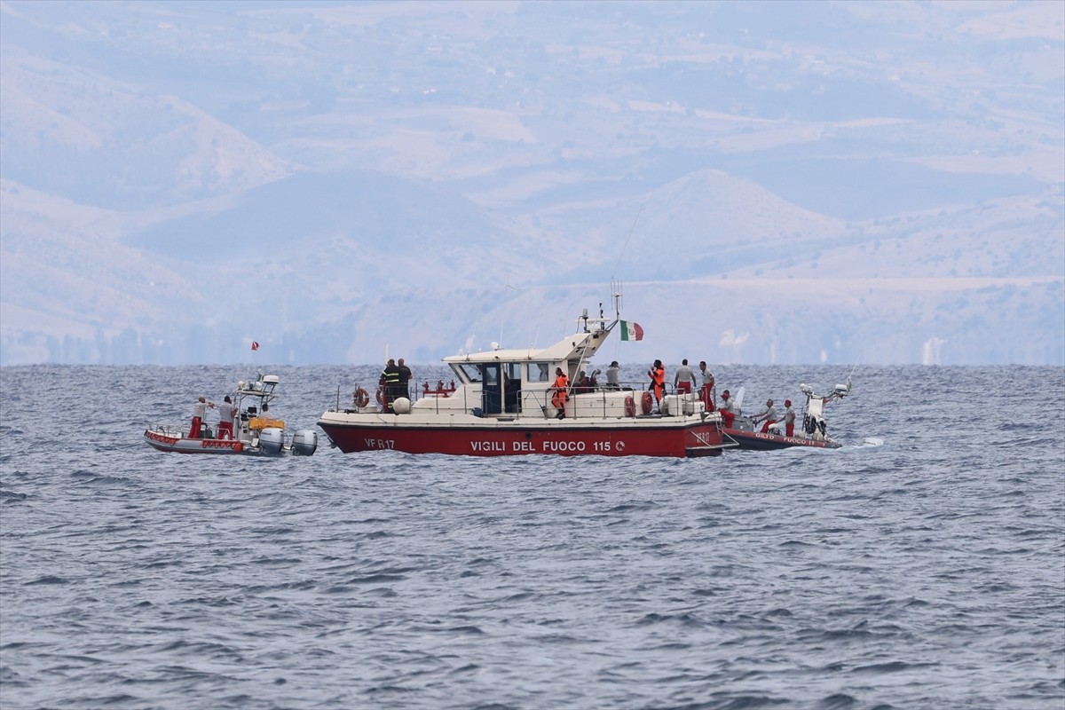 Sicilya'da Fırtınada Batan Lüks Yatta Ölü Sayısı 6'ya Yükseldi