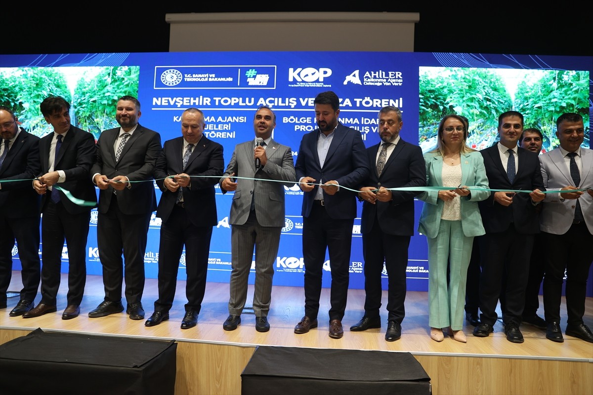 Nevşehir'de Sanayi ve Teknoloji Bakanı Kacır'dan Yatırım ve İstihdam Müjdesi