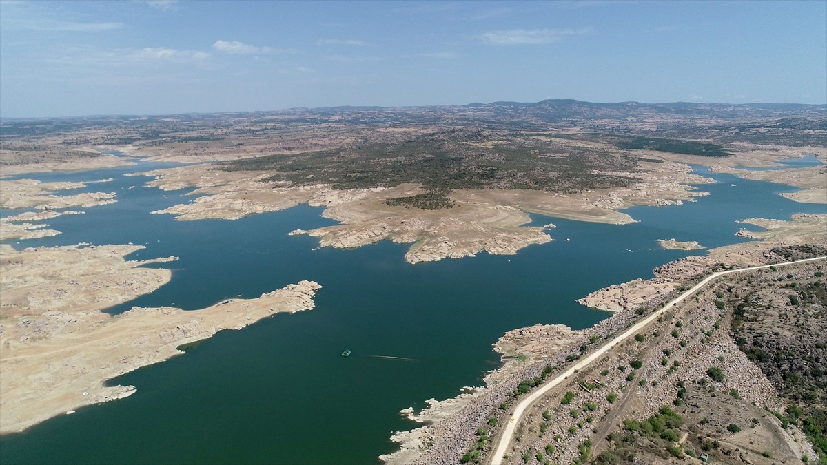 Edirne'ye Su Sağlayan Barajda Doluluk Oranı Düşüşte