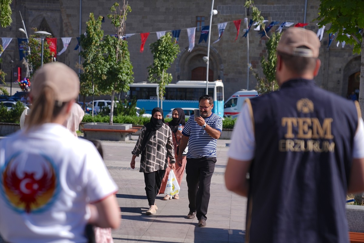 Erzurum Kültür Yolu Festivali'nde Terör Bilgilendirmesi