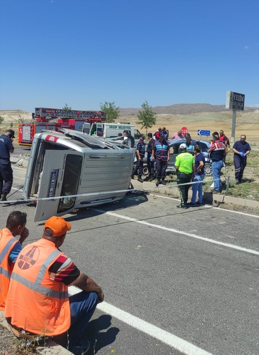 Nevşehir'de Trafik Kazası: 1 Ölü, 4 Yaralı