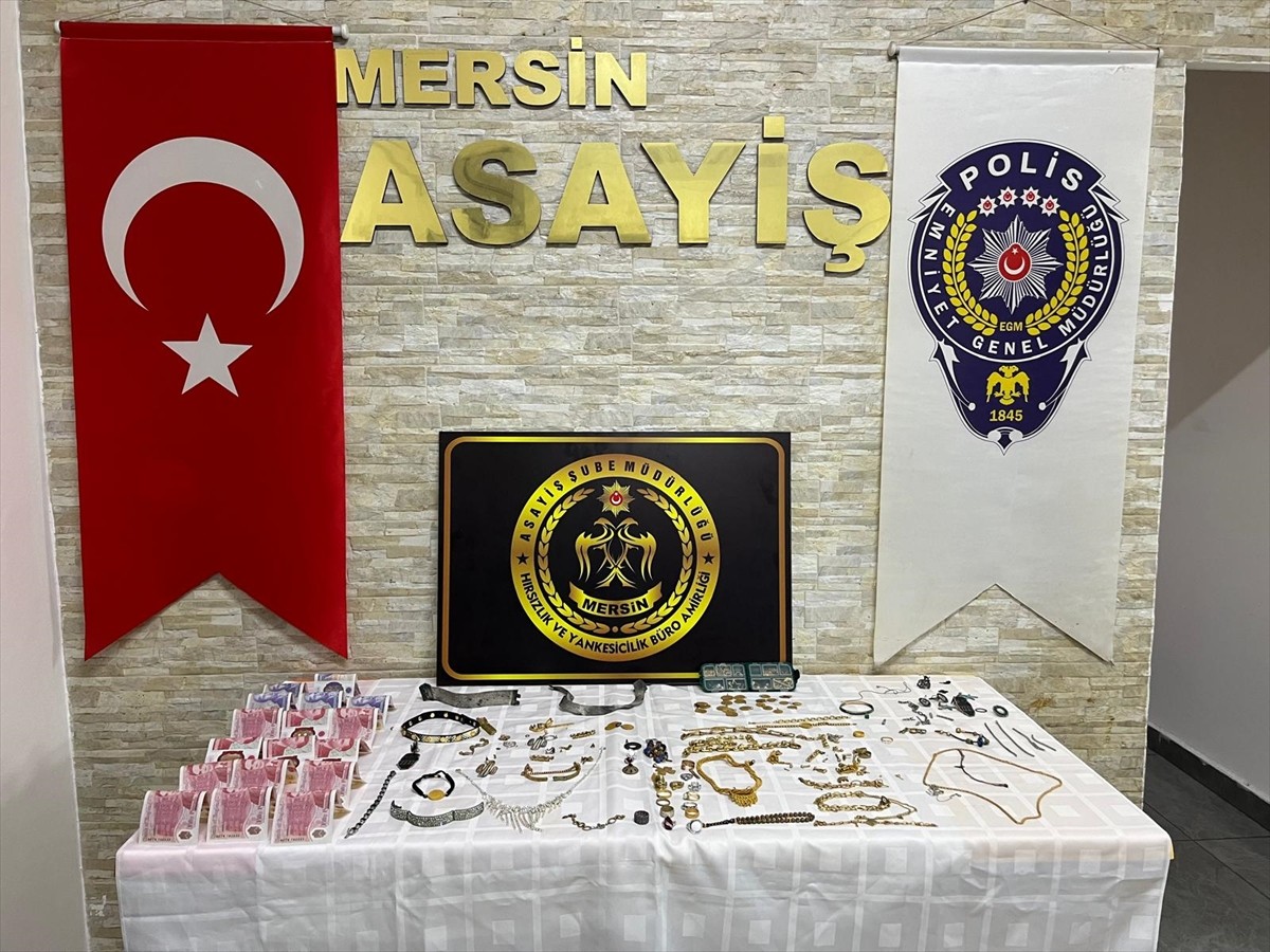 Mersin'de Hırsızlık Şüphelisi Tutuklandı