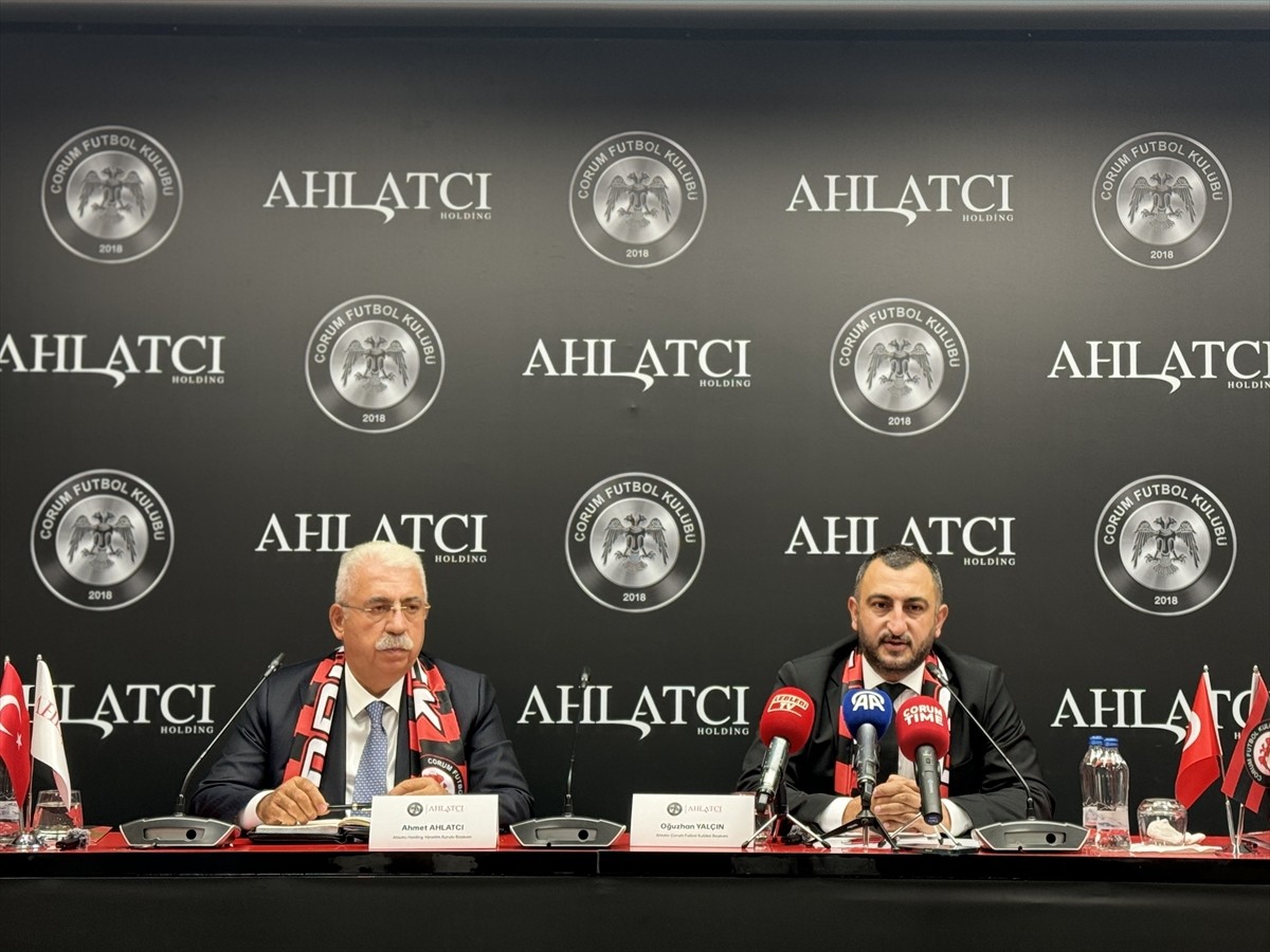 Ahlatcı Çorum FK, İsim Sponsoru ile Güç Birliği Yaptı