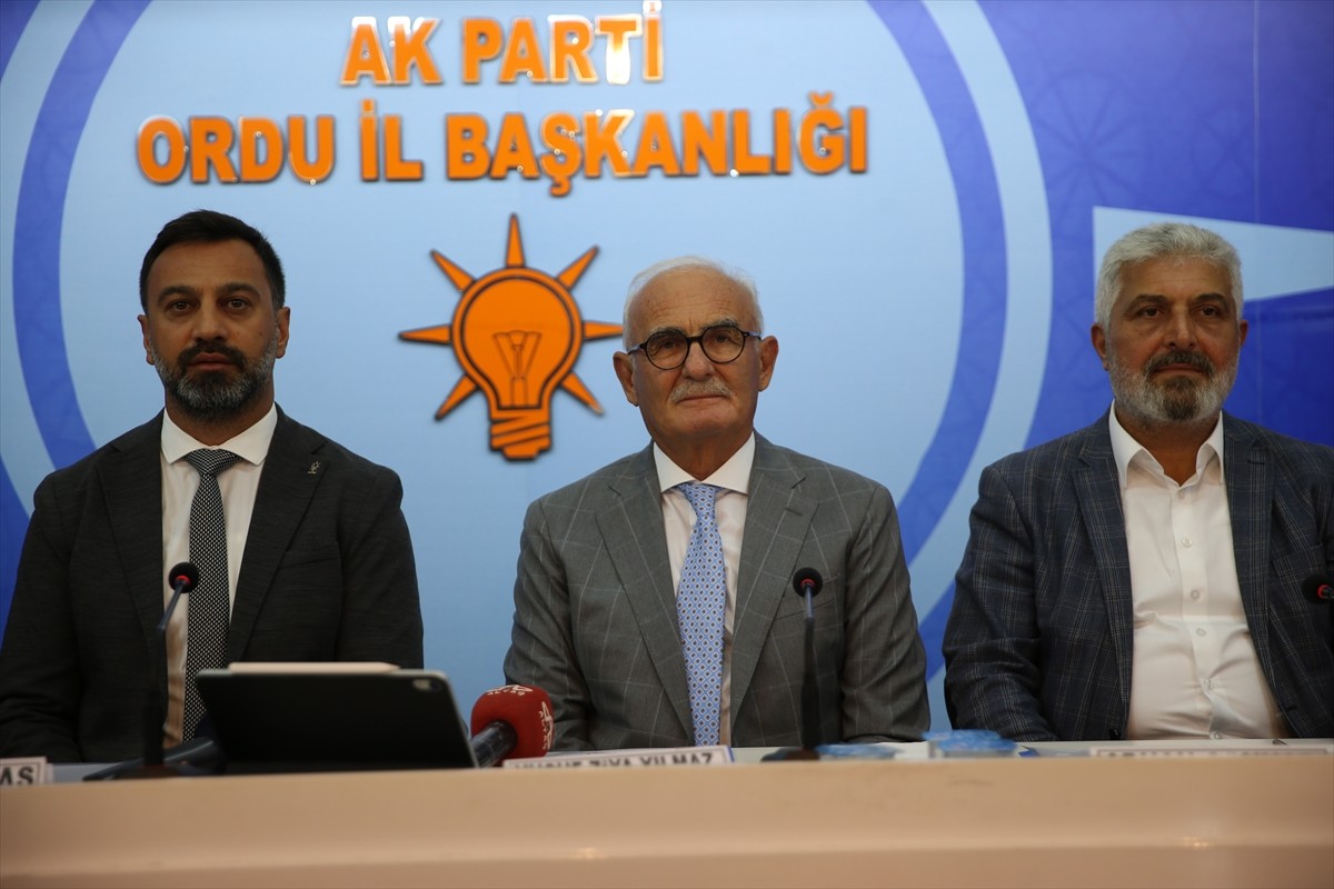 AK Parti Genel Başkan Yardımcısı Yılmaz'dan Ordu'da Hizmet Vurgusu