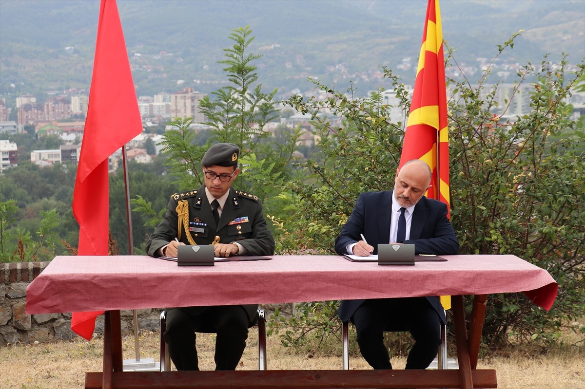 Türkiye, Kuzey Makedonya Ordusuna Askeri Destek Sağladı