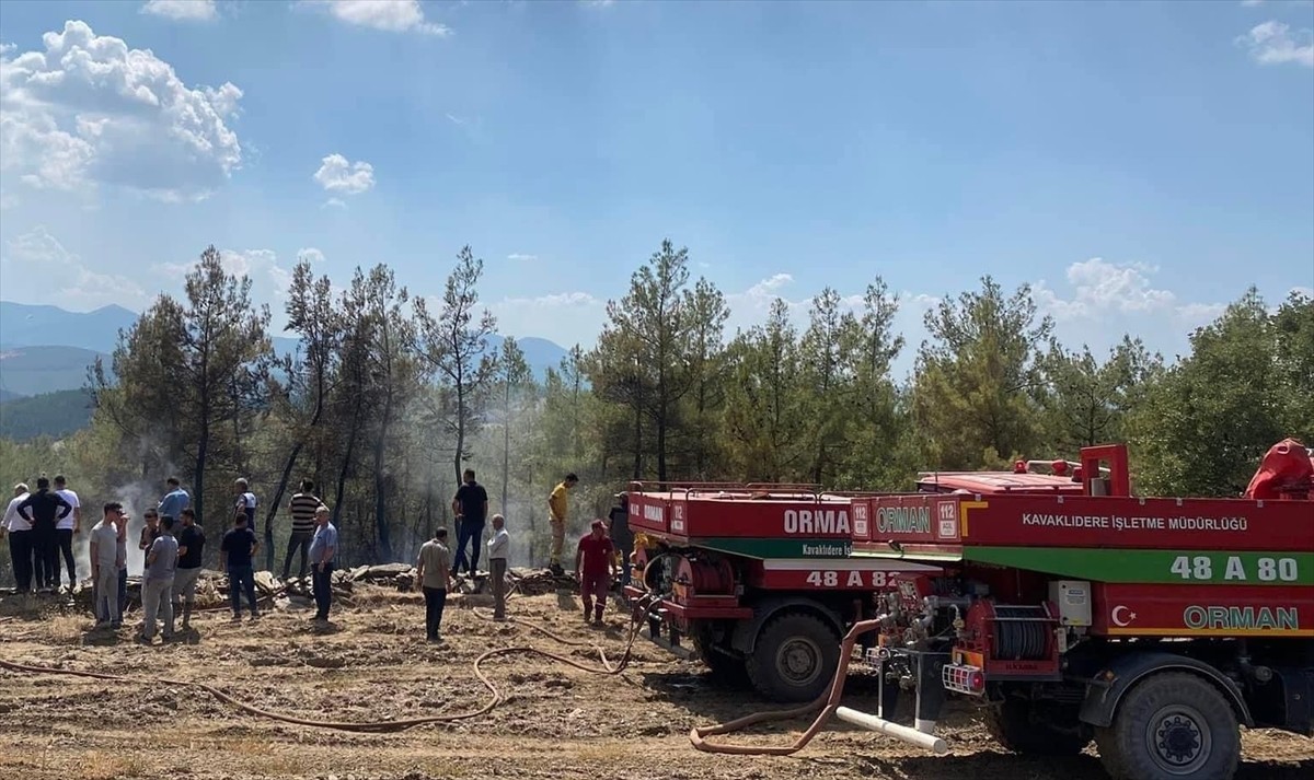 Muğla'daki Orman Yangını Kontrol Altına Alındı