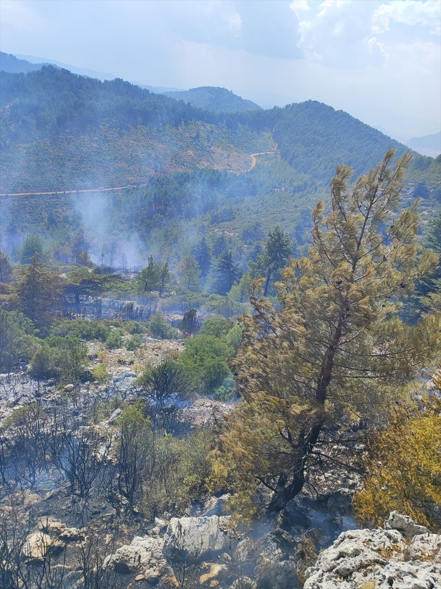 Burdur'da Orman Yangını Kontrol Altına Alındı