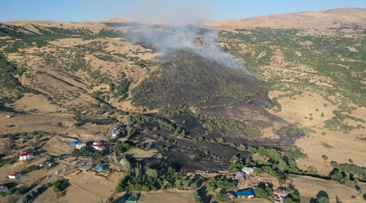 Elazığ'daki Orman Yangını Kontrol Altına Alındı