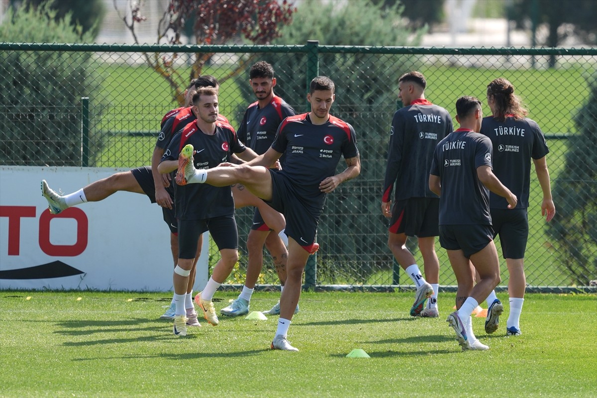 A Milli Futbol Takımı Galler Maçına Hazır