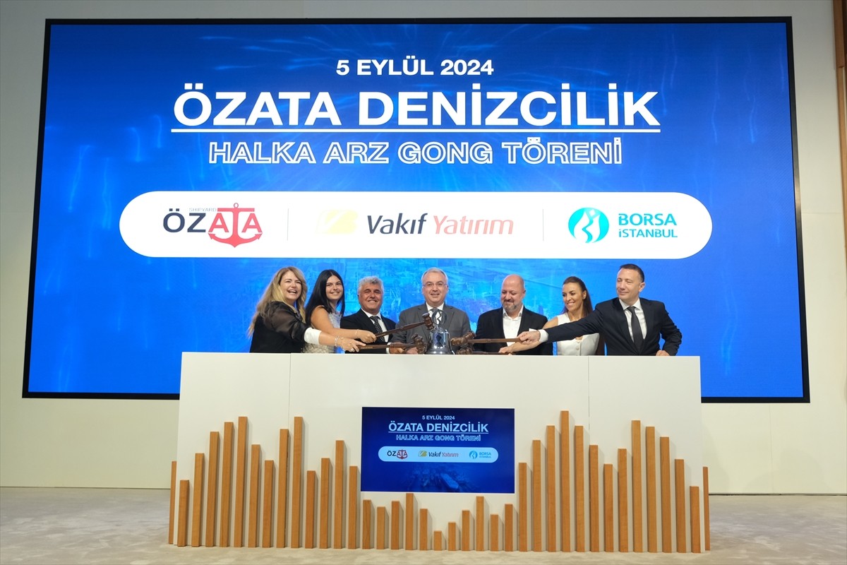 Özata Denizcilik Borsa İstanbul'da Yıldız Pazara Giriş Yaptı