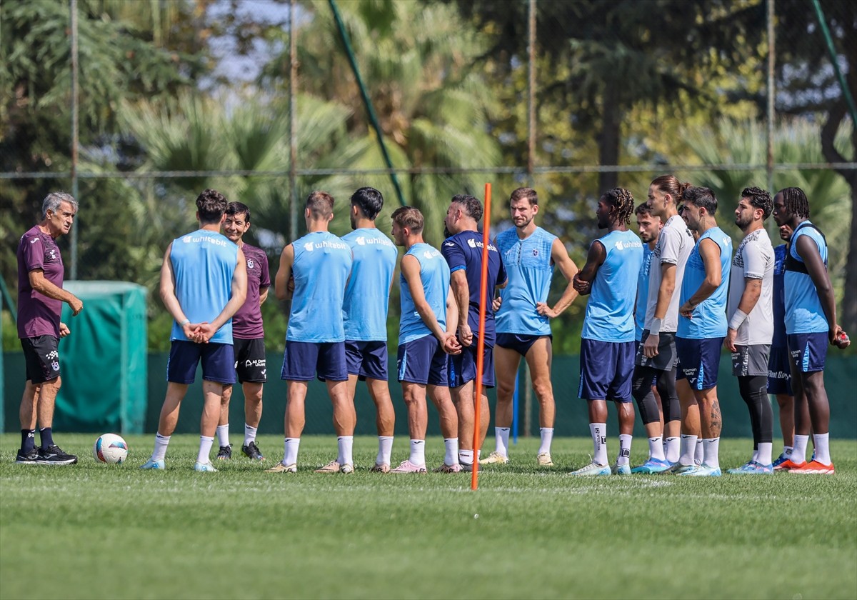 Trabzonspor, Beşiktaş Maçı Hazırlıklarını Sürdürüyor