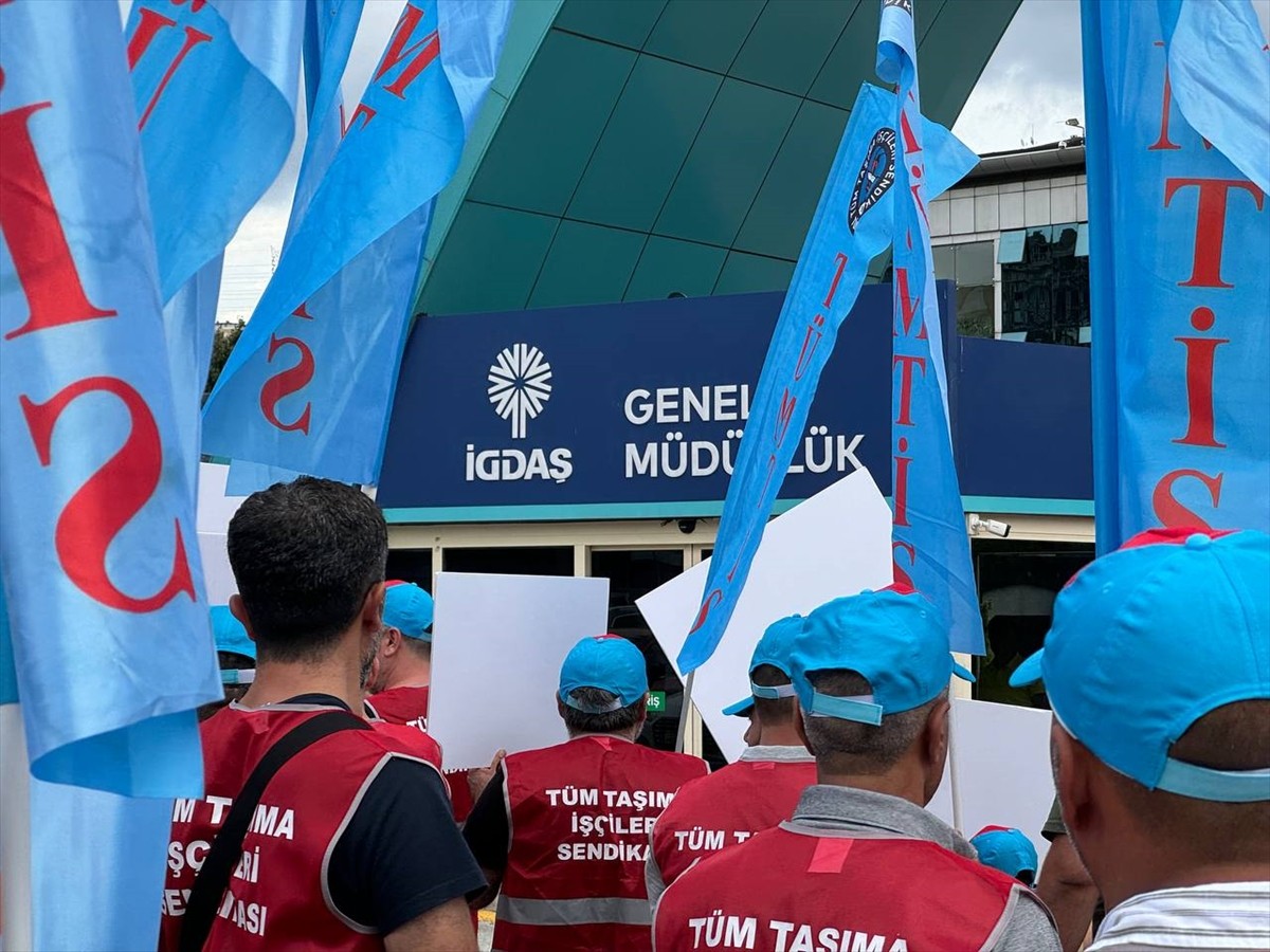 İGDAŞ İşçileri Toplu Sözleşme İçin Seslerini Yükseltti