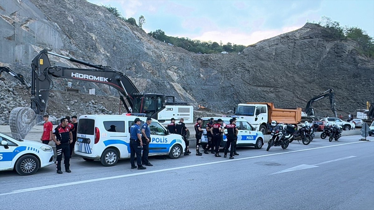 Samsun'da Taş Ocağındaki Patlatma Sonrası Yaralanmalar