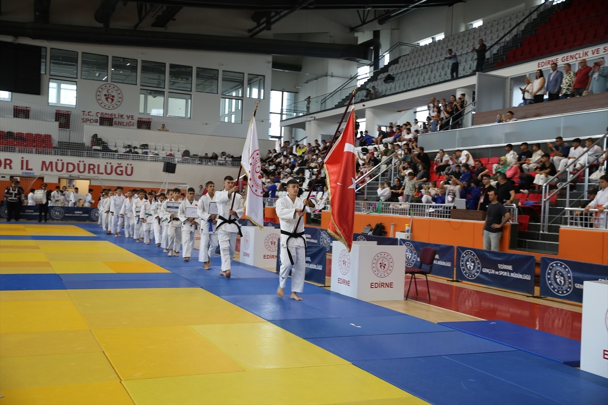 Uluslararası Edirne Judo Turnuvası Heyecanla Başladı