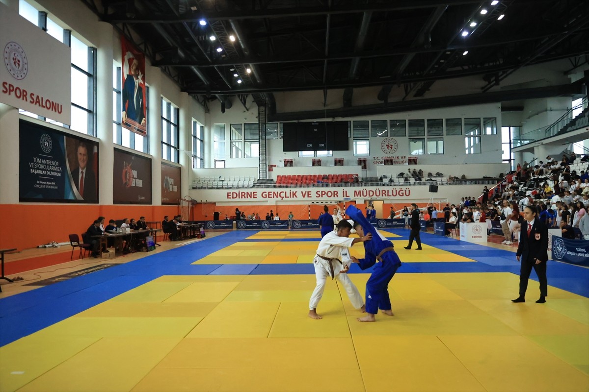 Uluslararası Edirne Judo Turnuvası Tamamlandı