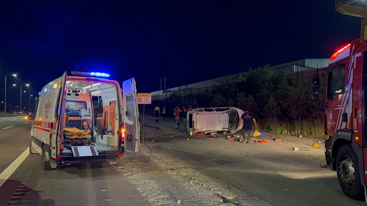 Kuzey Marmara Otoyolu'nda Kaza: 1 Ölü, 5 Yaralı