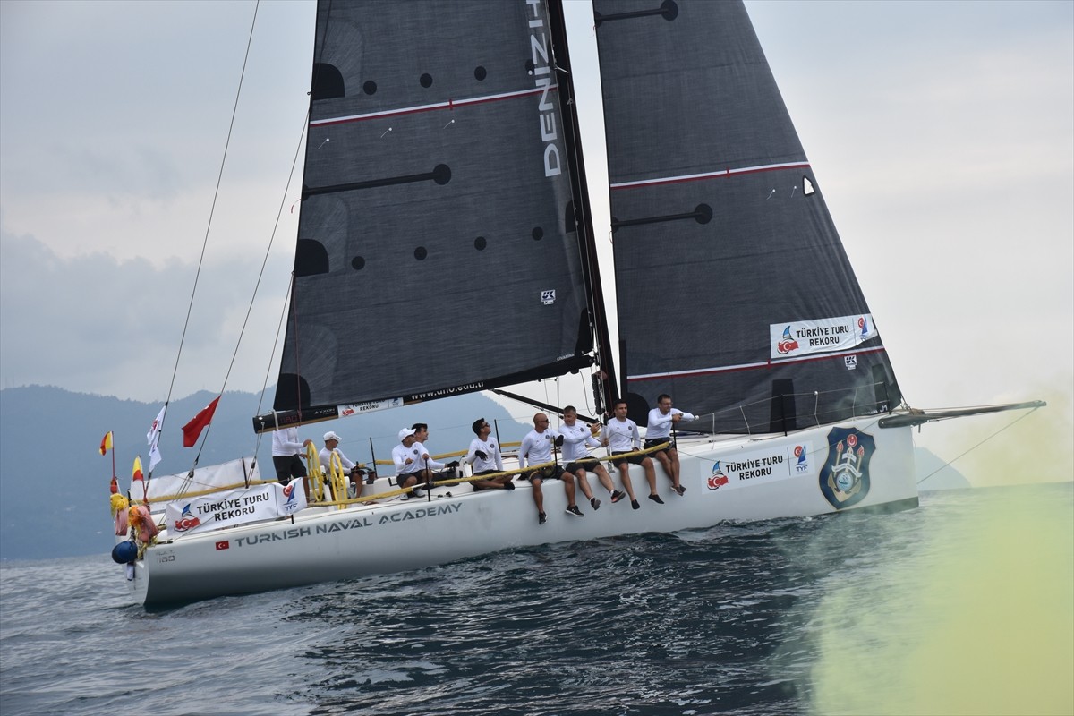 Türk Silahlı Kuvvetleri Spor Gücü Takımı Türkiye Turu Rekoru İçin Denizlere Açıldı