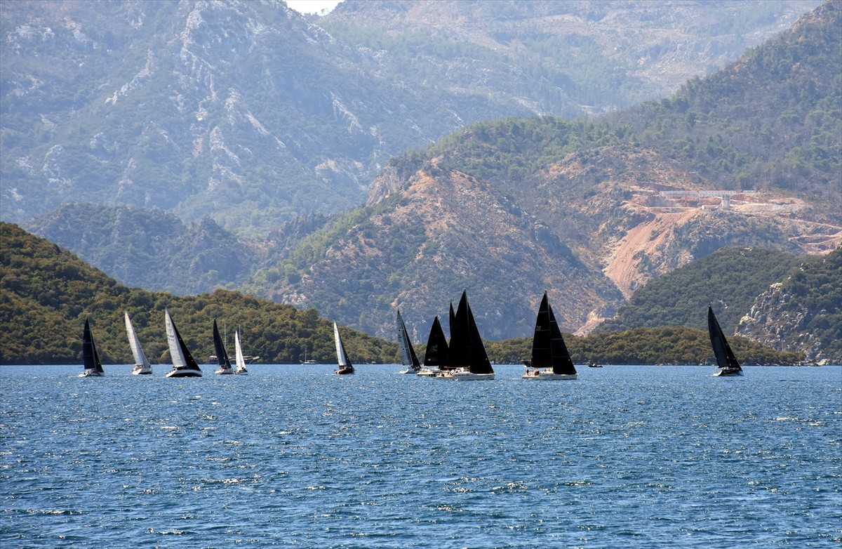 17. Uluslararası Channel Regatta Yelkenli Yat Yarışları Marmaris'te Başladı