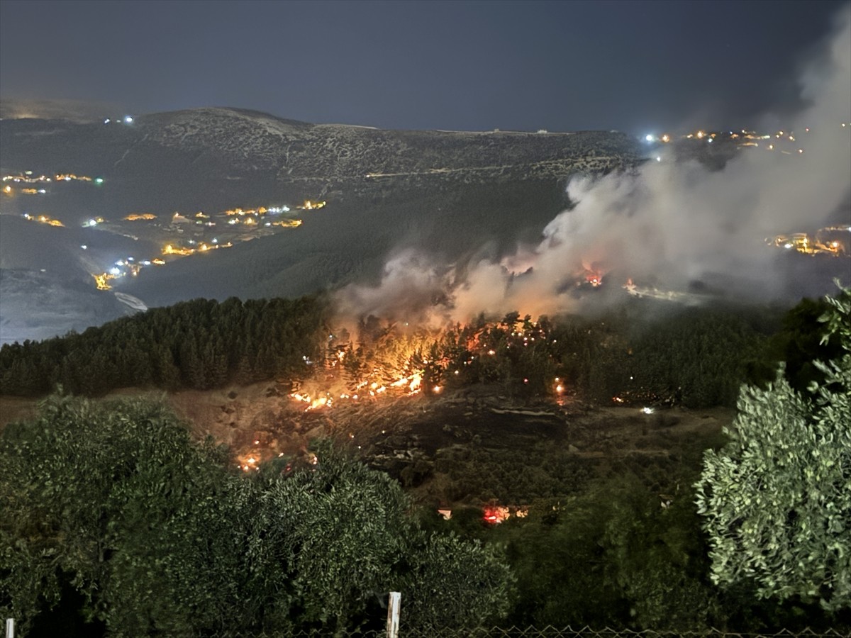 Kahramanmaraş'taki Orman Yangını Kontrol Altına Alındı