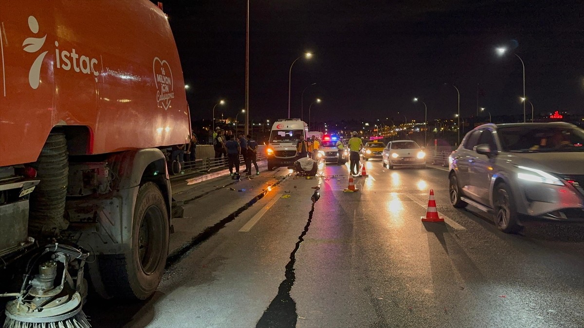 Haliç Köprüsü'nde Trafik Kazası: 1 Kayıp