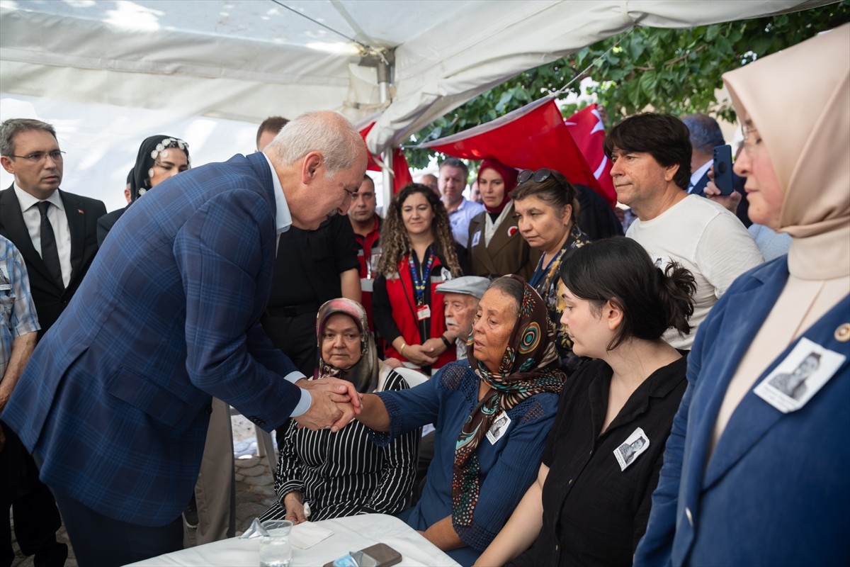 TBMM Başkanı Kurtulmuş'tan Ayşenur Eygi'nin Ailesine Taziye Ziyareti