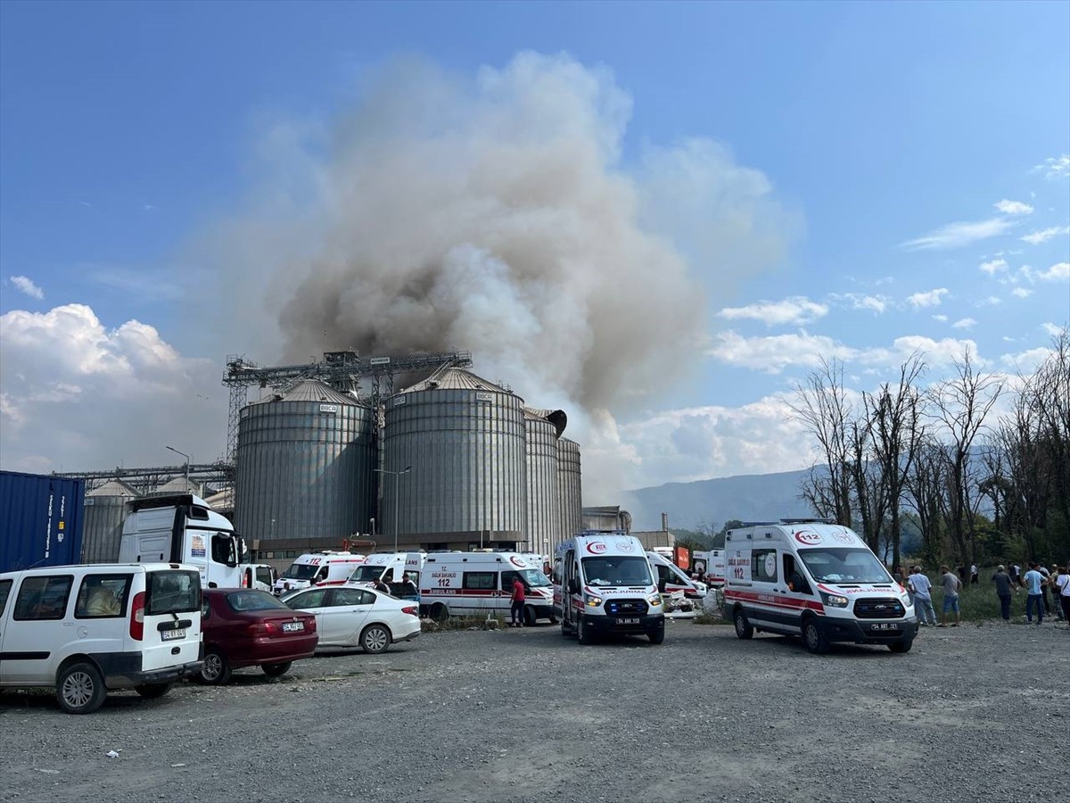 Sakarya'da Makarna Fabrikasında Patlama Gerçekleşti