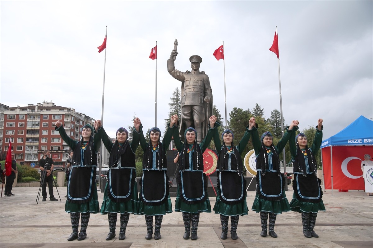 Atatürk'ün Rize'ye Gelişinin 100. Yıl Dönümü Kutlandı