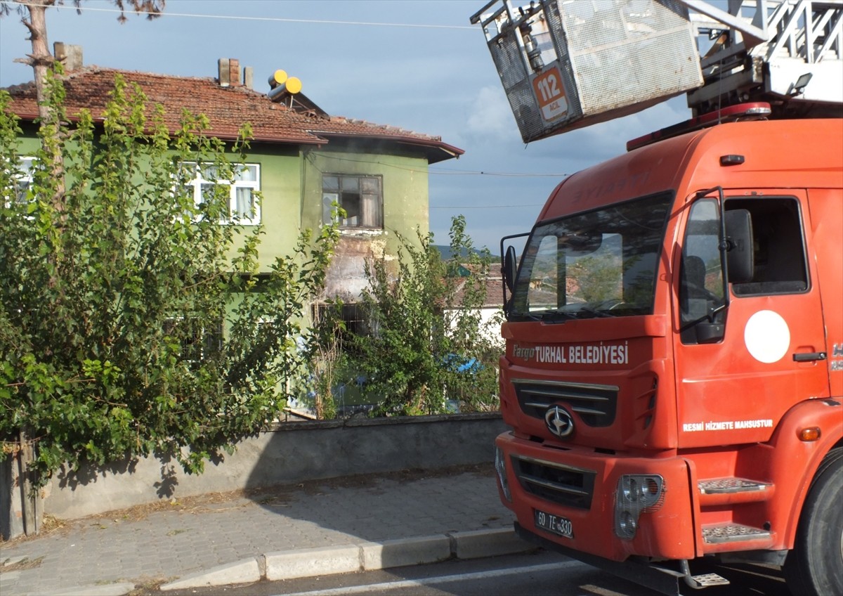 Tokat'ta Yangın: 1 Yaralı