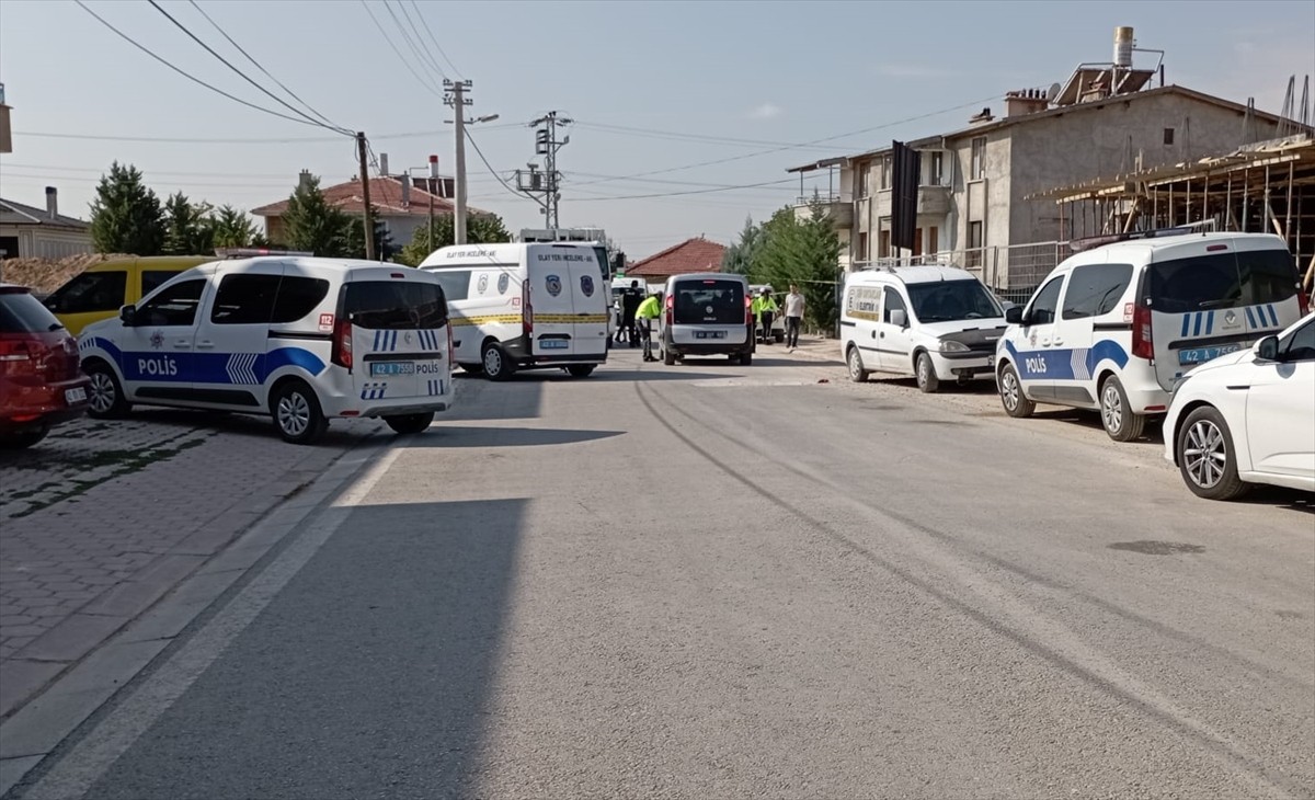 Konya'da Çocuk Bisikletliğe Çarpan Çöp Kamyonu Kazası