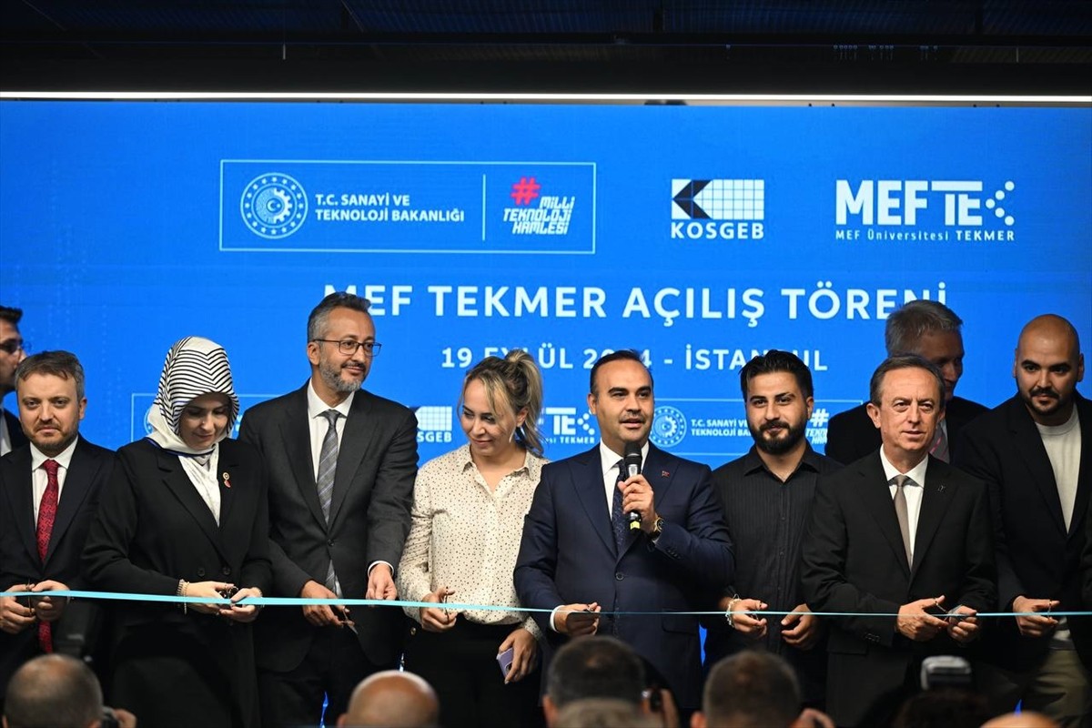 MEF TEKMER'in Açılışında Bakan Kacır'dan Teknoloji Vurgusu