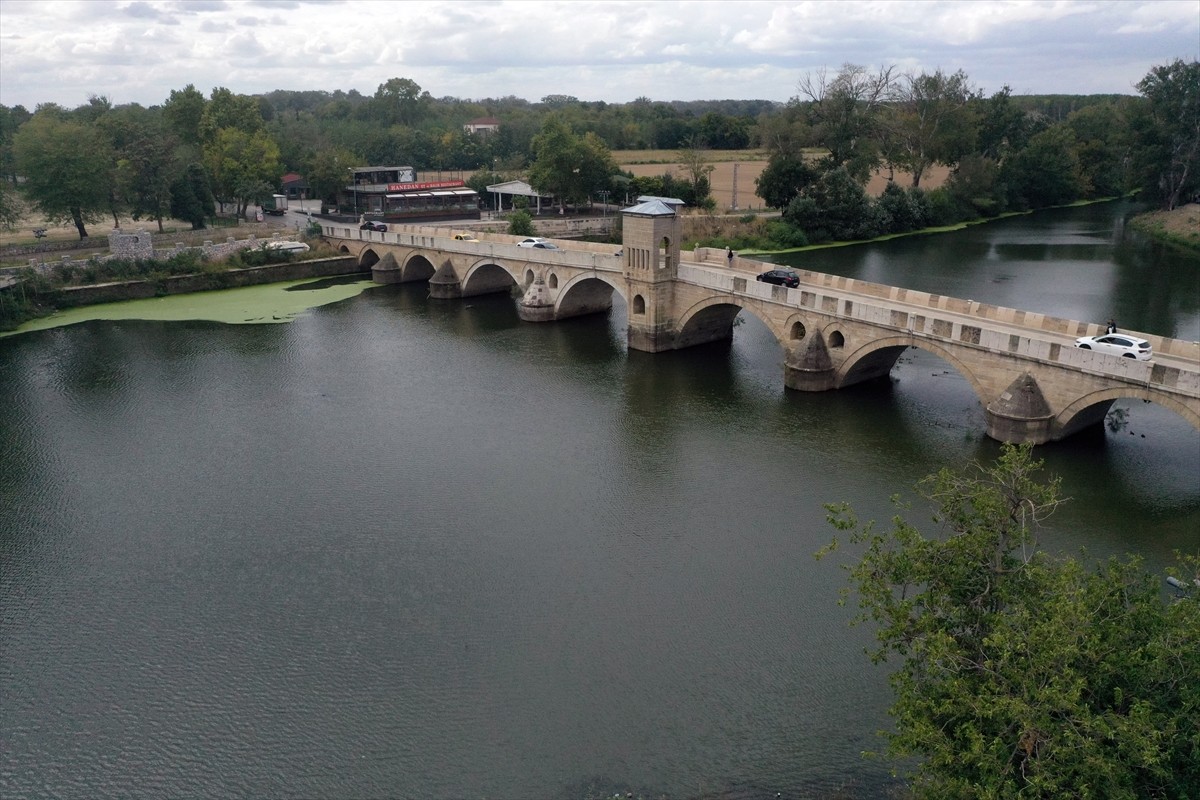 Edirne'deki Tunca Nehri'nin Debisi Düşüşte