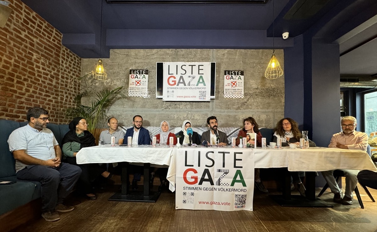 Avusturya'da 'Liste Gaza' Adayları Tanıtıldı