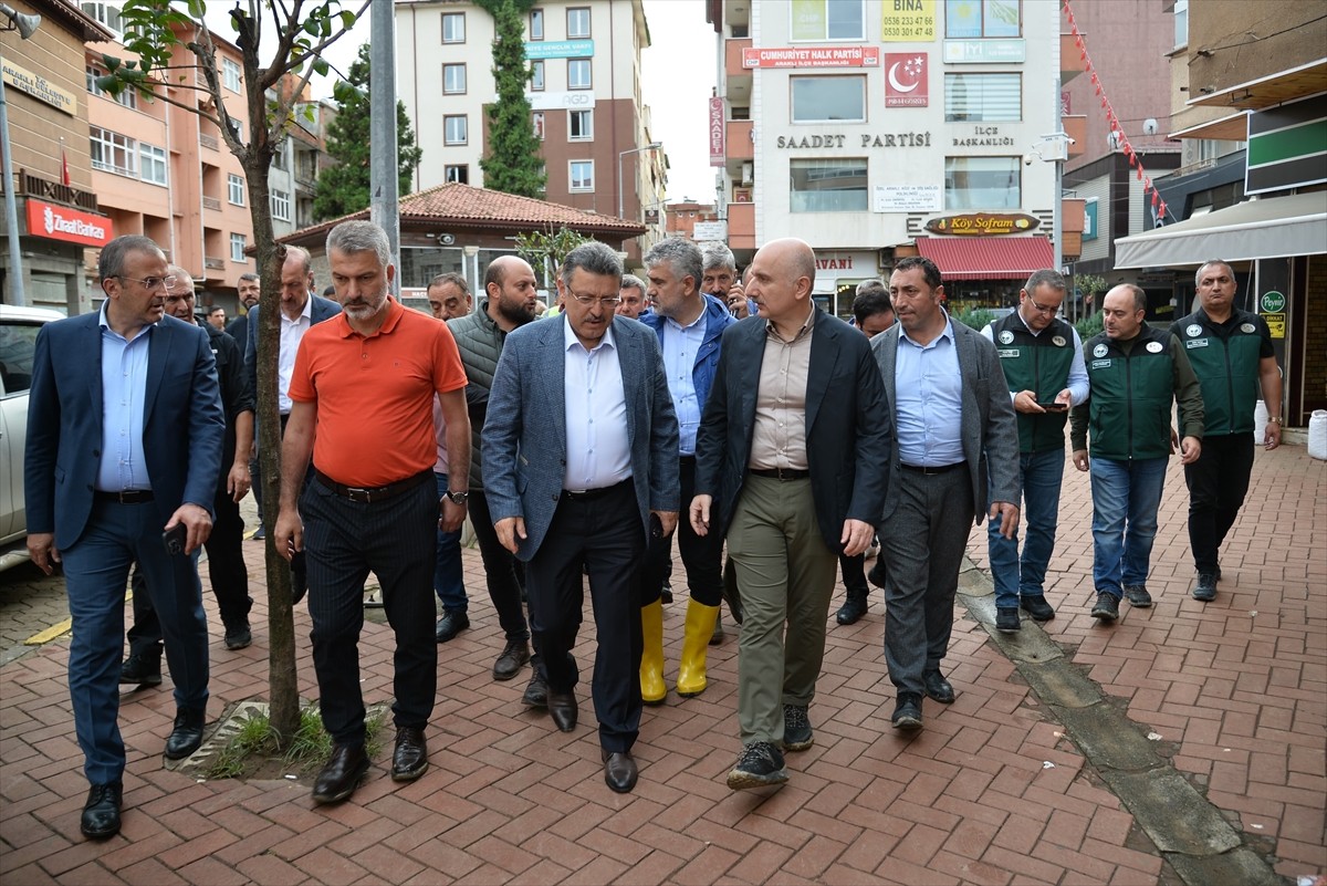 Trabzon'daki Sel Felaketinin Ardından Hızla İyileştirme Çalışmaları Başladı