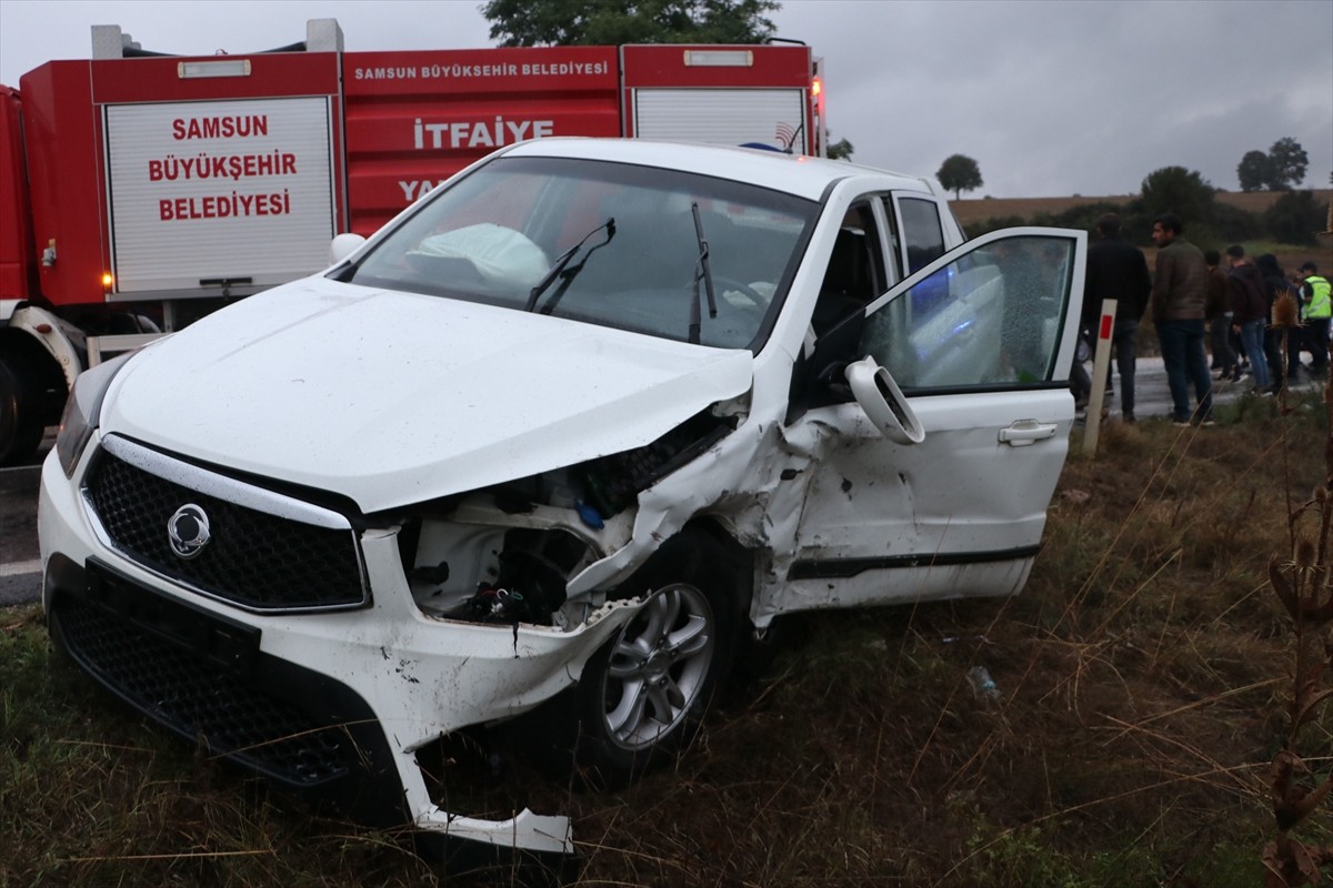 Samsun'da Trafik Kazası: 1 Ölü, 5 Yaralı