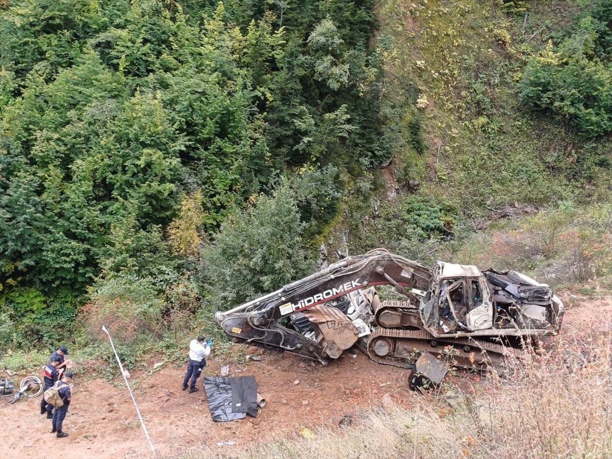 Artvin'de İş Makinesi Taşıyan Kamyon Uçuruma Devrildi: 2 Kişi Hayatını Kaybetti