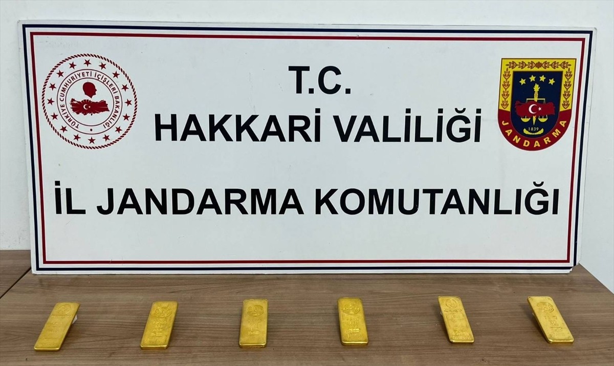 Hakkari'de Gümrük Kaçağı Altın Operasyonu: 6 Kilogram Ele Geçirildi