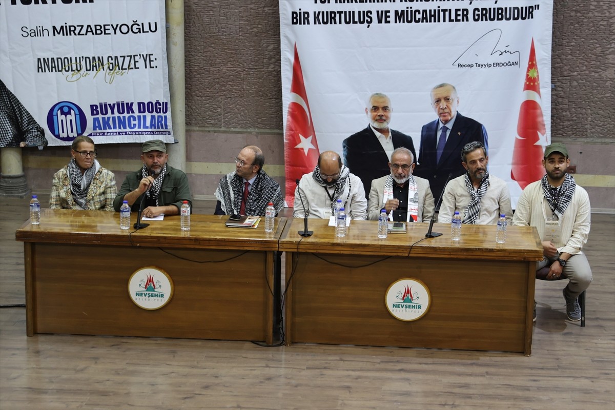 Kapadokya'dan Gazze'ye Destek Programı Gerçekleşti