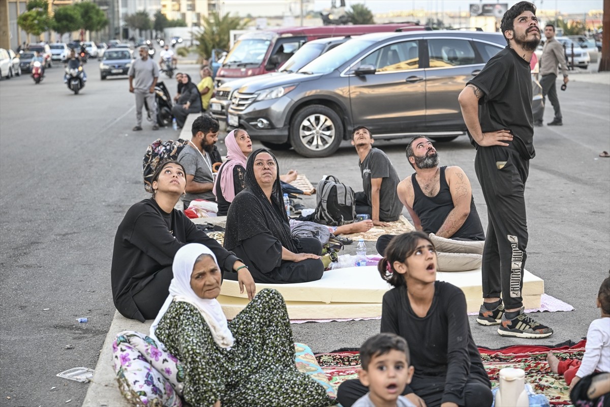 Beyrut'ta İsrail Saldırıları Altında Halk Korku İçinde