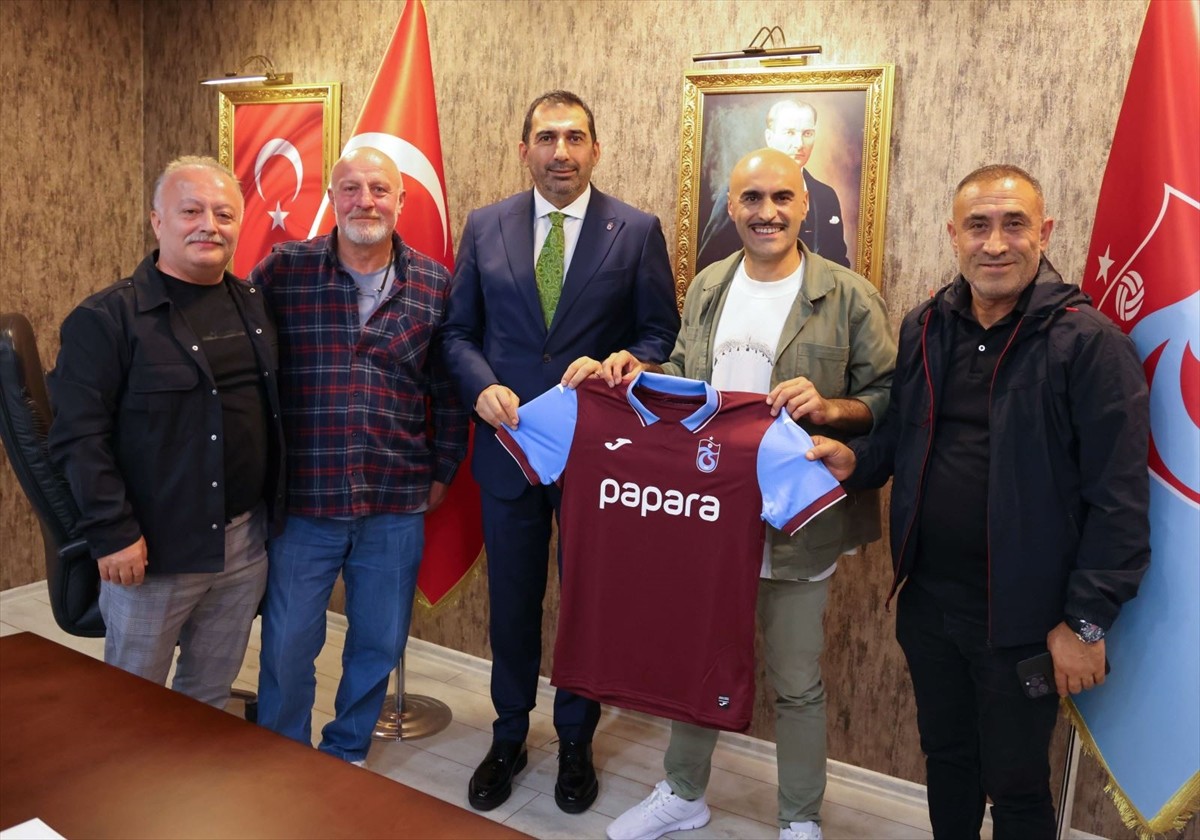 Temel: Sümela'nın Şifresi Yeniden Film Ekibi Trabzonspor'u Ziyaret Etti