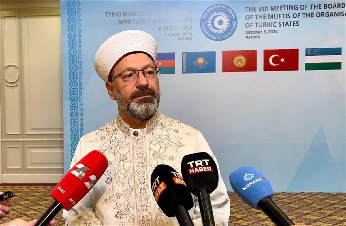 Diyanet İşleri Başkanı Ali Erbaş'tan Filistin'e Destek Mesajı