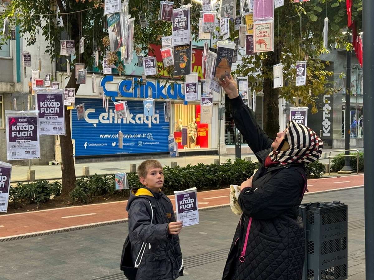 Kocaeli'de Asırlık Çınar Ağaçları Kitaplarla Anlam Kazandı