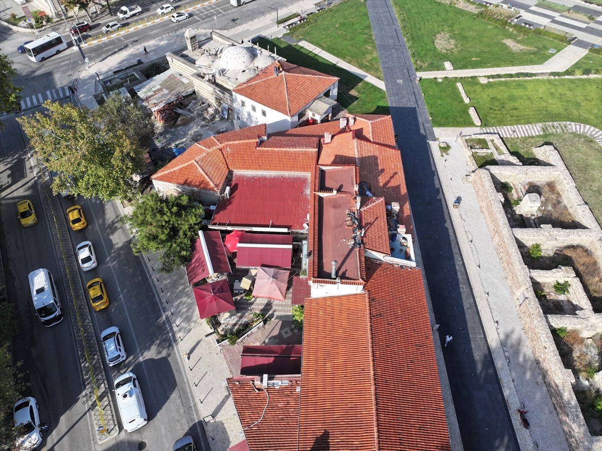 Edirne'deki Tarihi Yapılarda Restorasyon Çalışmaları Devam Ediyor