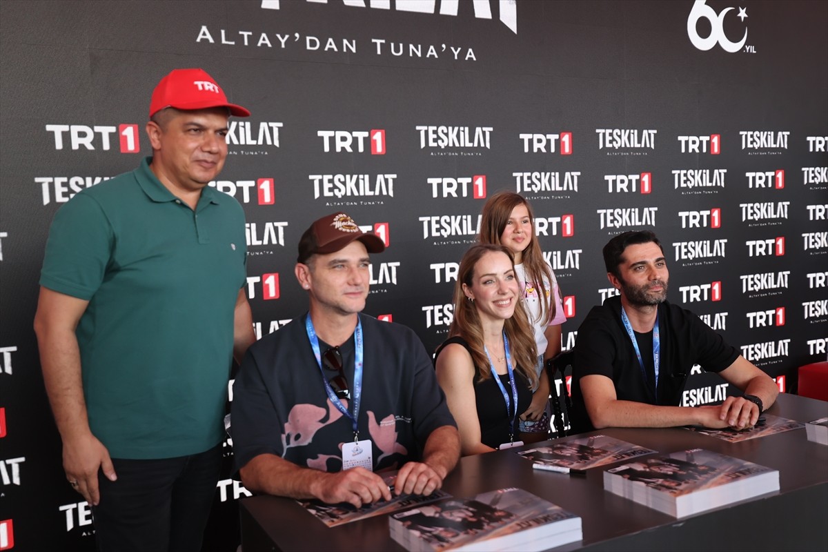 Teşkilat oyuncuları TEKNOFEST'te!