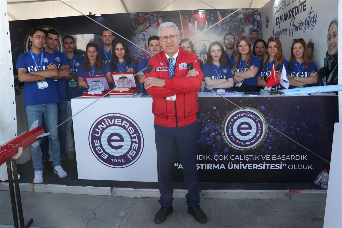 Ege Üniversitesi Rektörü Prof. Dr. Budak TEKNOFEST Adana'da