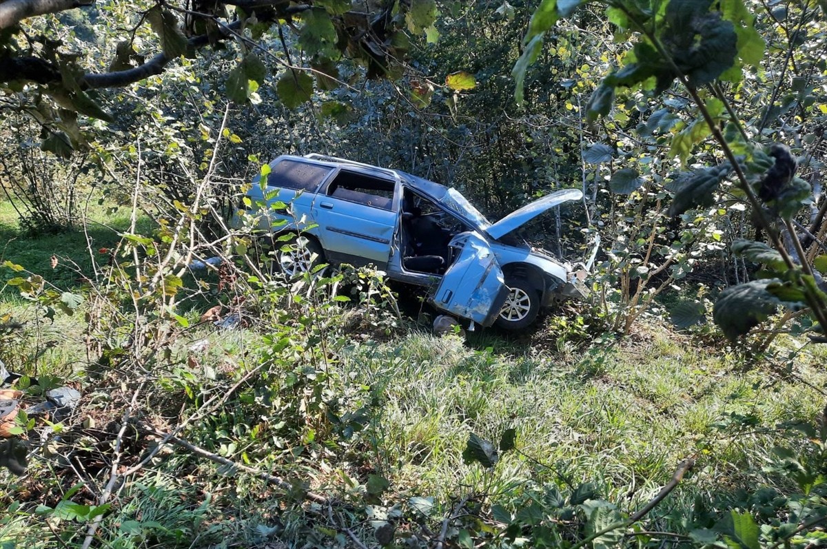 Giresun'da Trafik Kazası: 1 Ölü, 3 Yaralı