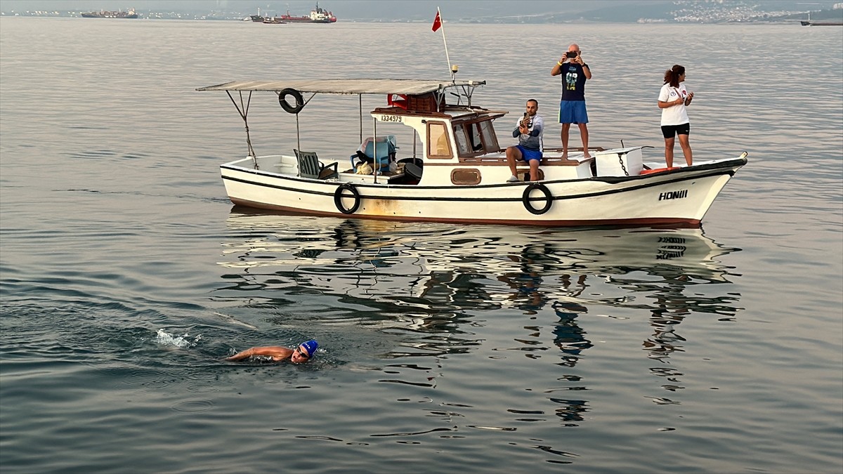 4. İskenderun Körfezi Açık Deniz Yüzme Maratonu Tamamlandı