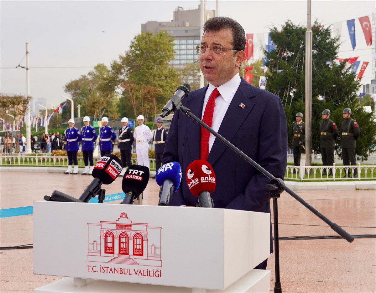 İstanbul'un Kurtuluşunun 101. Yıl Dönümü Töreni