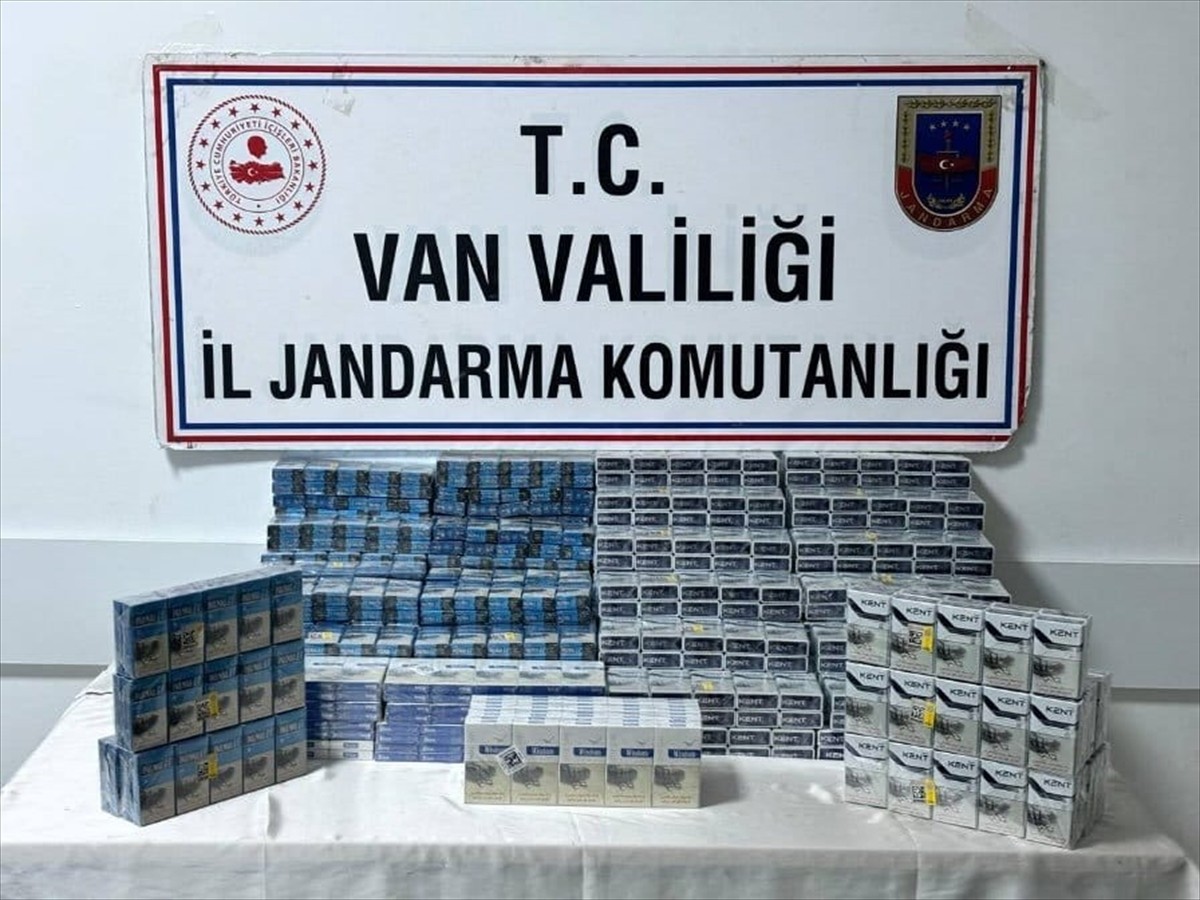 Van'da Jandarma Kaçakçılık Operasyonu: 95 Gözaltı