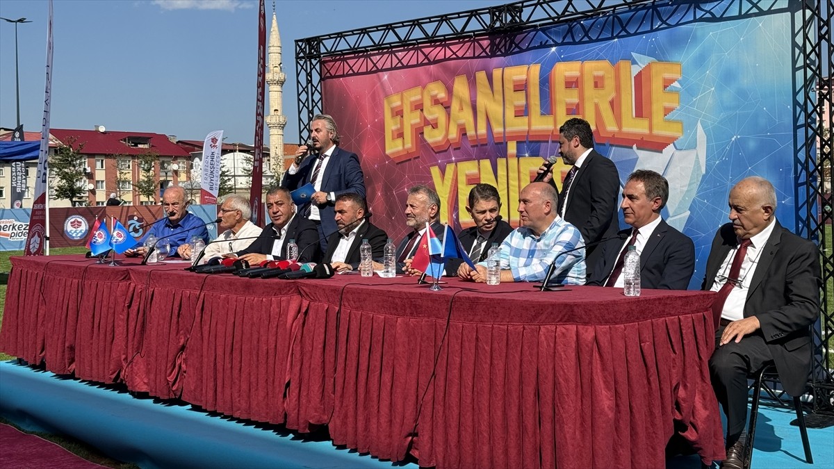 Trabzon'da 'Efsanelerle Yeniden Futbol Turnuvası' Başlıyor